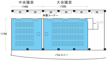 コンベンションホール図面