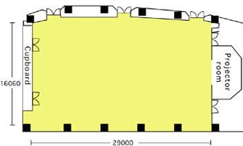 2F Convention Hall Map